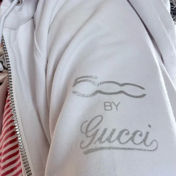 GUCCI White Women's Jacket SZ L